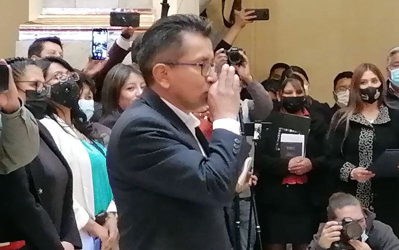 Pedro Callisaya Aro como nuevo Defensor del Pueblo