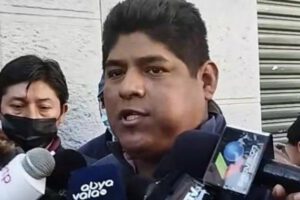 César Apaza en el contexto de su detención y situación legal