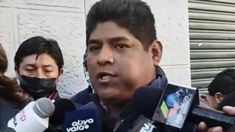 César Apaza en el contexto de su detención y situación legal