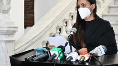 La diputada de Creemos, María René Álvarez, habla sobre el caso Las Londras