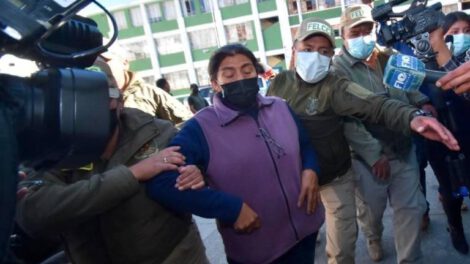 Excesos en aprehensión de dirigente cocalera Gudelia Botitano