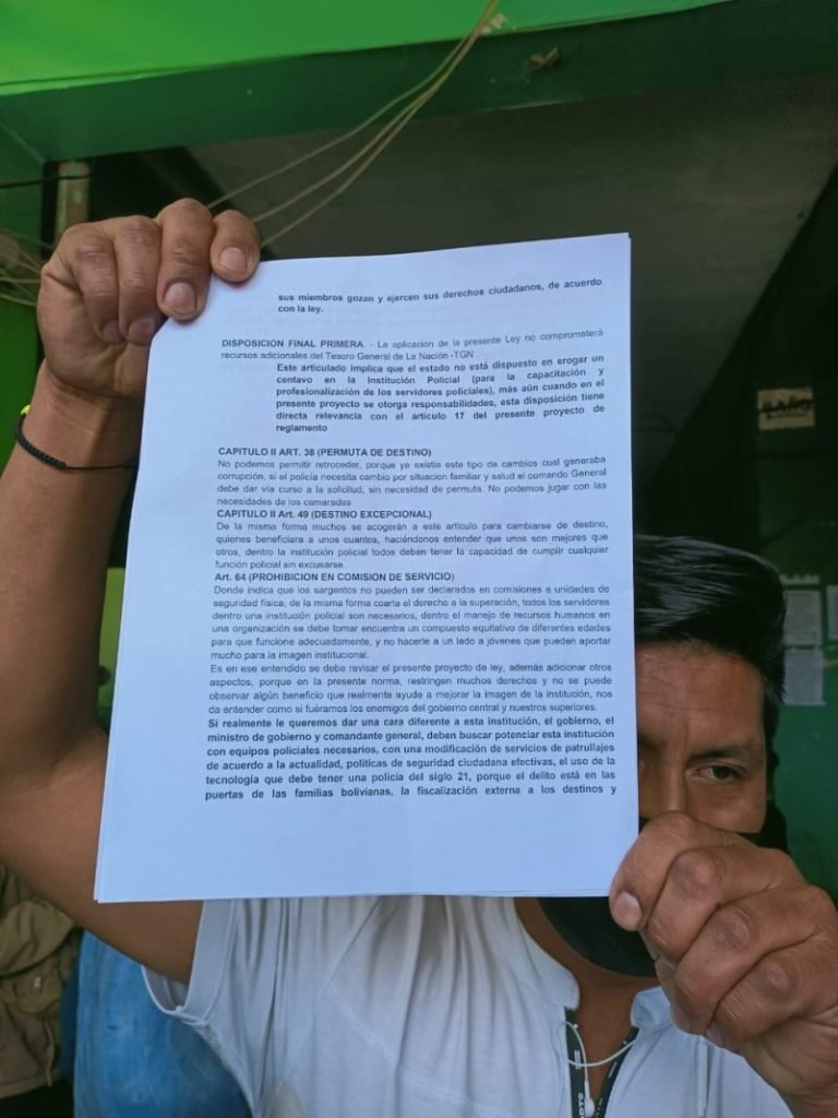 Proyecto de Ley de Carrera Policial