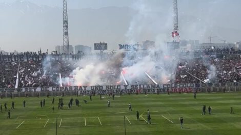Colapsa techo Estadio Monumental con la presencia de centenares de fanáticos