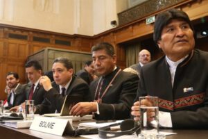Demanda marítima Bolivia en la CIJ de La Haya