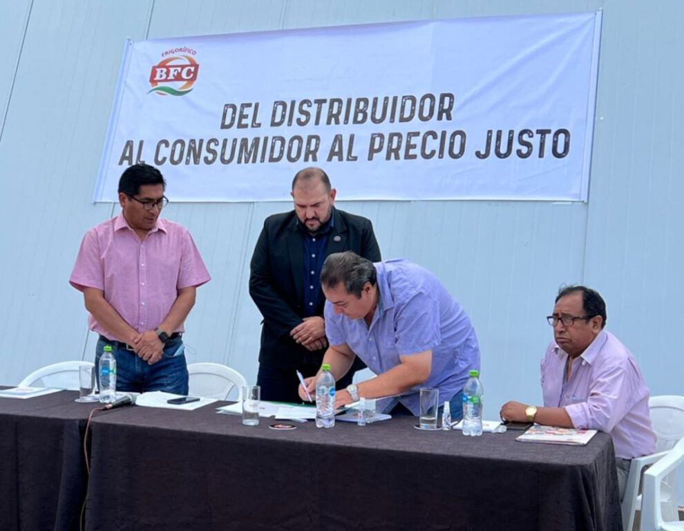 Precio justo de la carne garantizado por acuerdo entre carniceros y Frigorífico BFC
