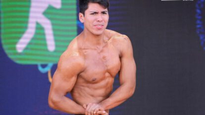 Fisicoculturismo Juegos Sudamericanos con Ayrton Brian Medrano Figueroa