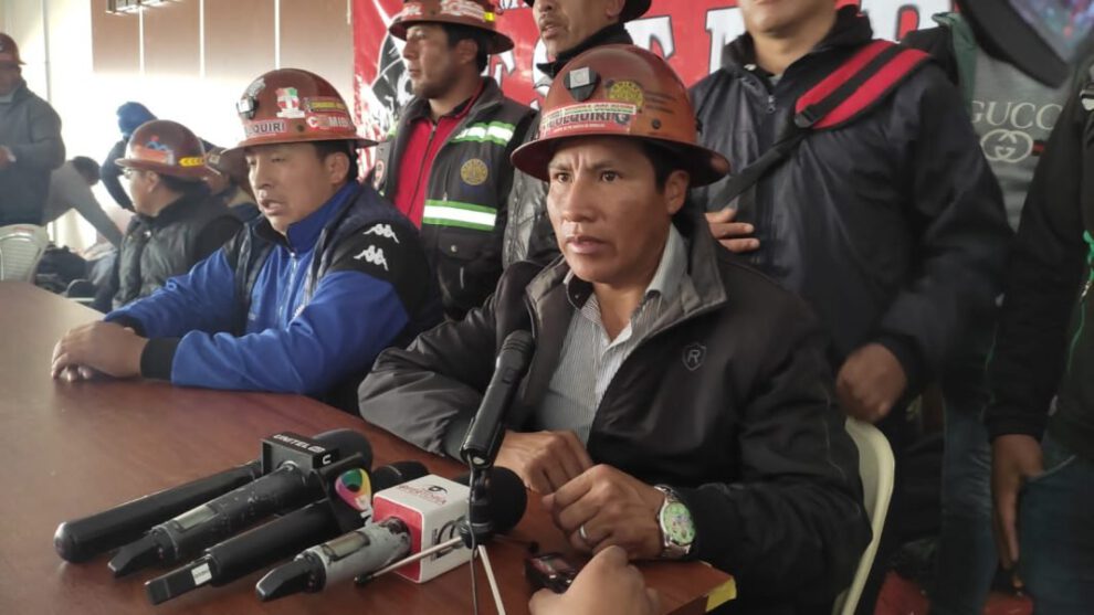 Decreto Supremo 4783 y la postura de los mineros de Colquiri