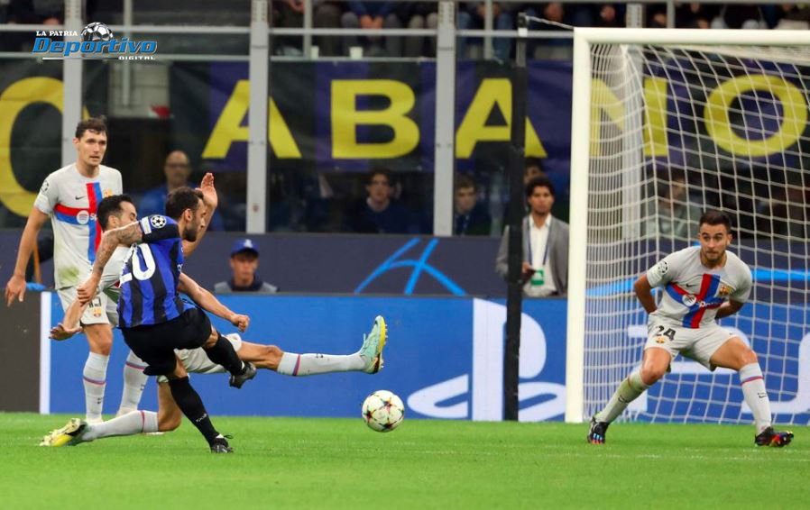 Inter vence a Barcelona en la Champions League