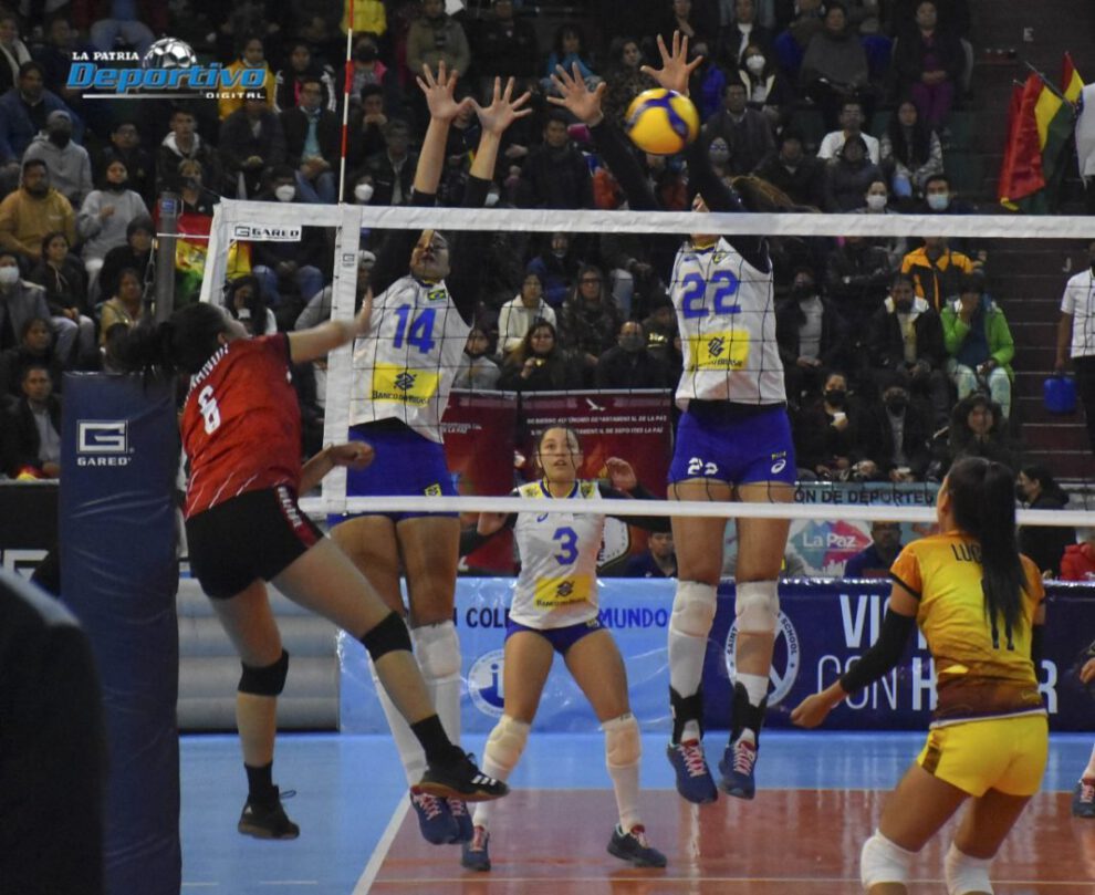 Bolivia pierde frente a Brasil en el torneo Sudamericano de Voleibol U-19
