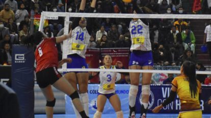 Bolivia pierde frente a Brasil en el torneo Sudamericano de Voleibol U-19