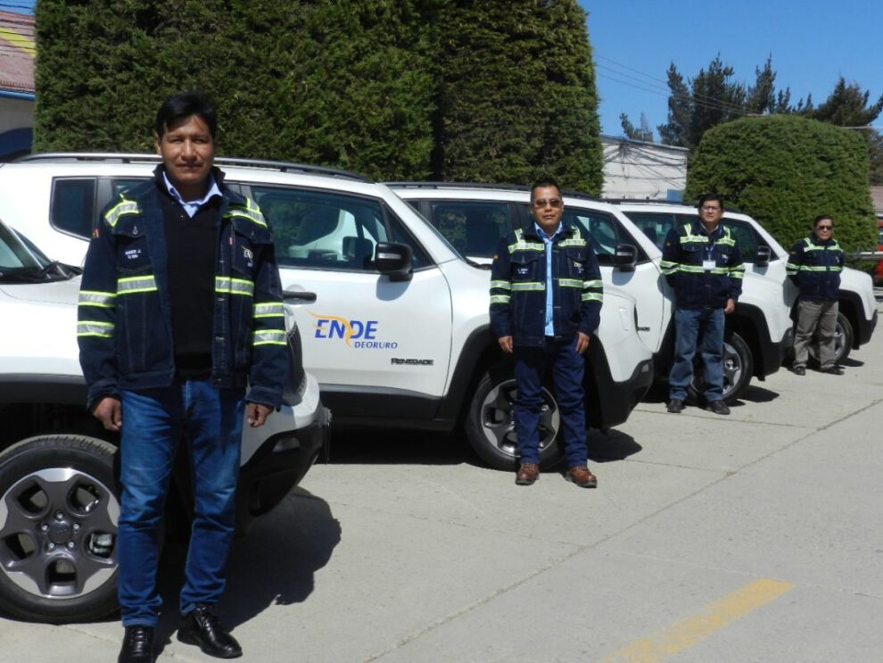 Renovación del parque automotor de ENDE DeOruro S.A.