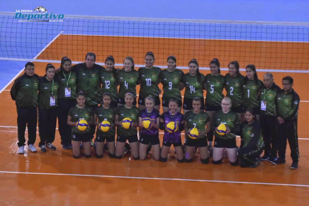 Bolivia pierde contra Chile en el torneo Sudamericano de Voleibol U-19