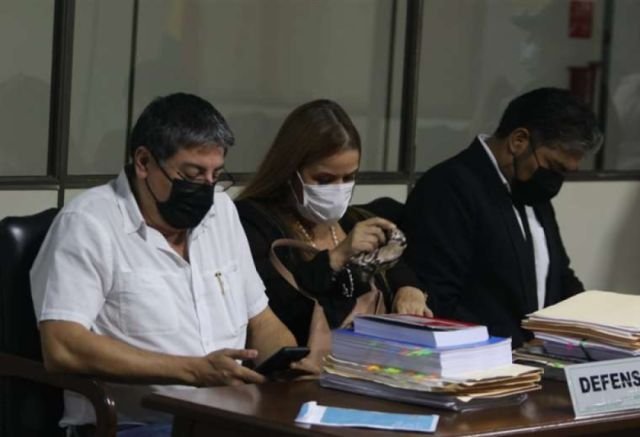 Angélica Sosa en su audiencia por el caso ítems fantasma