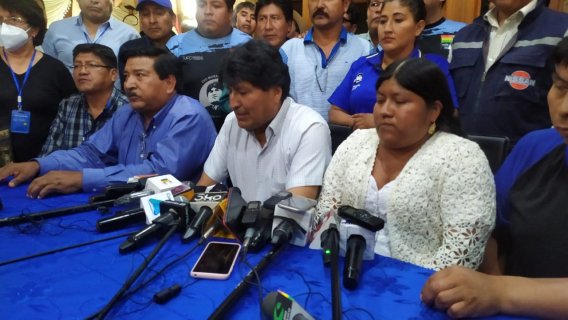 Ampliado del MAS pide destituir a Lima, Del Castillo y Henry Nina