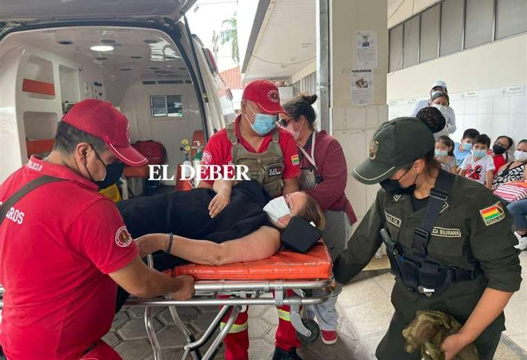 Angélica Sosa sufre desmayo tras incautación de bienes
