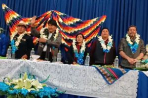 Evo Morales candidato 2024 en taller de formación política en Oruro