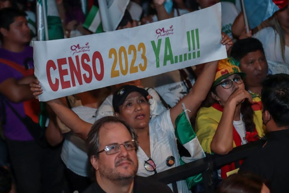Censo Nacional de Población y Vivienda en Santa Cruz