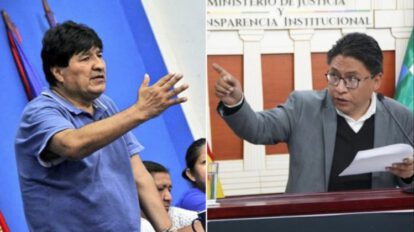 Ministro Lima se enfrenta a Evo Morales llamándolo mentiroso y discriminador