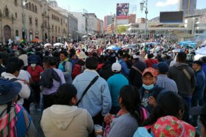 Cabildo en La Paz sobre el Censo en 2023