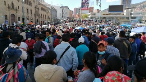 Cabildo en La Paz sobre el Censo en 2023