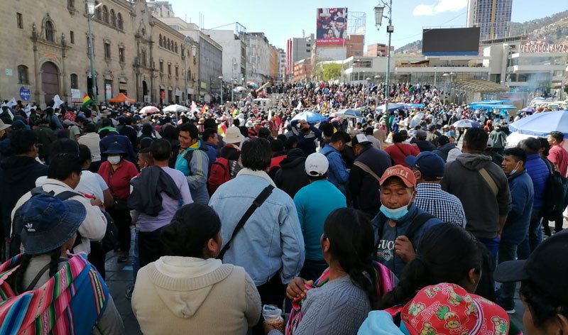 Cabildo en La Paz sobre el Censo en 2023