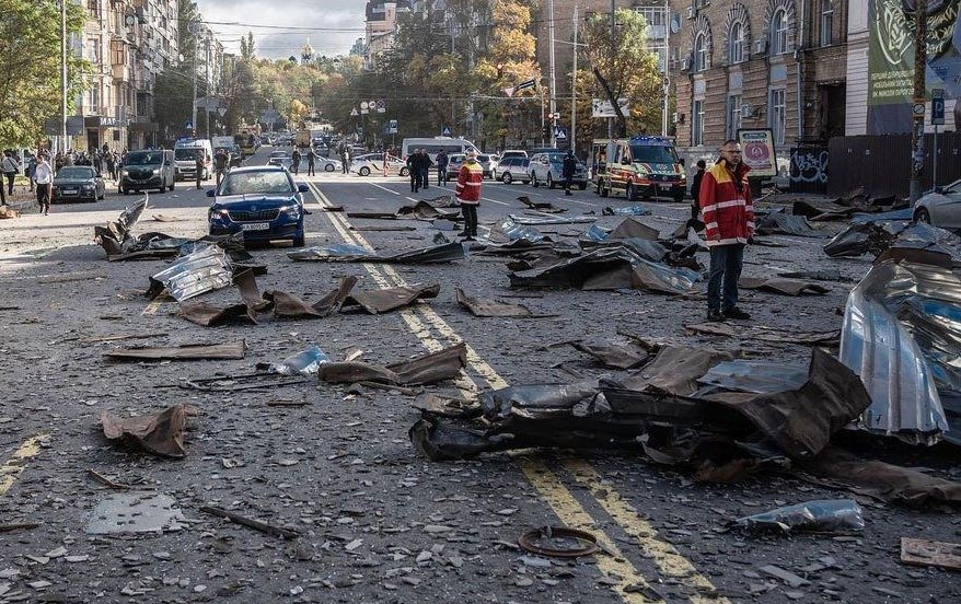 Ataques a civiles en Ucrania en Kiev