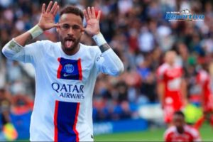 Neymar en su mejor momento en el PSG