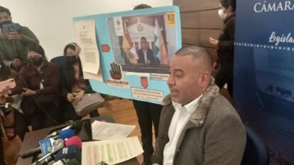 Denuncia contra ministro de Justicia por el diputado Anyelo Céspedes