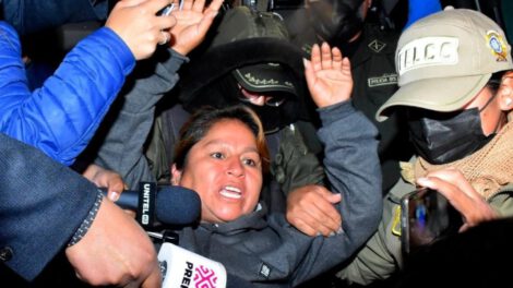 Rosalba Vargas aprehendida en La Paz
