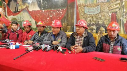 Confederación de Fabriles respalda mandato de Huarachi