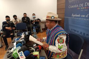 El diputado Antonio Colque afirma su inocencia en audios de la Magistratura