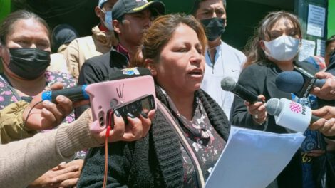 Liberación de Rosalba Vargas y cese a la persecución a dirigentes de Adepcoca