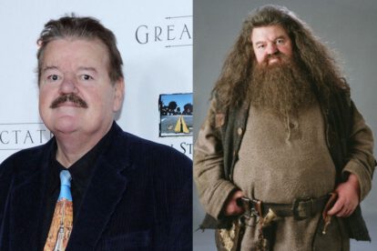 Robbie Coltrane, actor que interpretó a Hagrid en Harry Potter