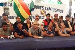 Bloque Oriente del MAS aviva el ambiente con amenazas de cerco y confrontación en Santa Cruz