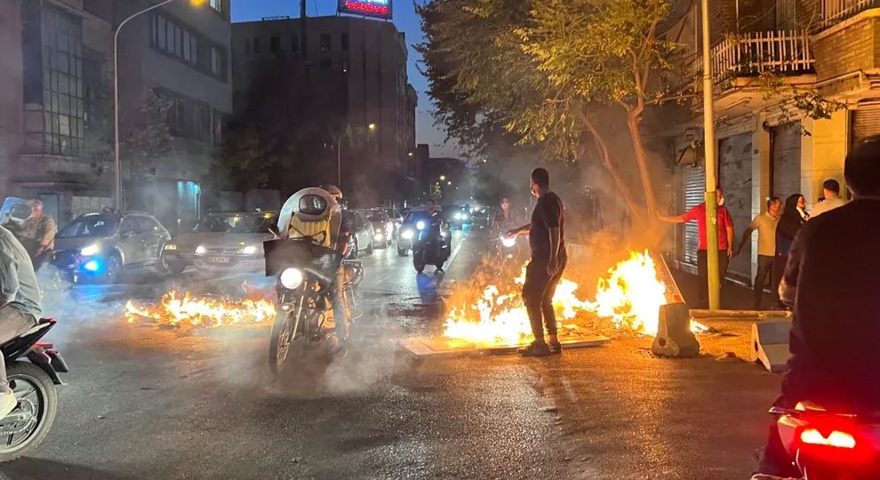 Uso desproporcionado de la fuerza en Irán