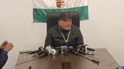 Violencia en el paro de Santa Cruz