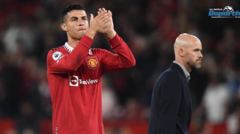 Cristiano Ronaldo fue separado del primer plantel de Manchester United