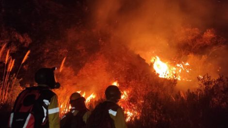 Incendio en Chocaya Cochabamba