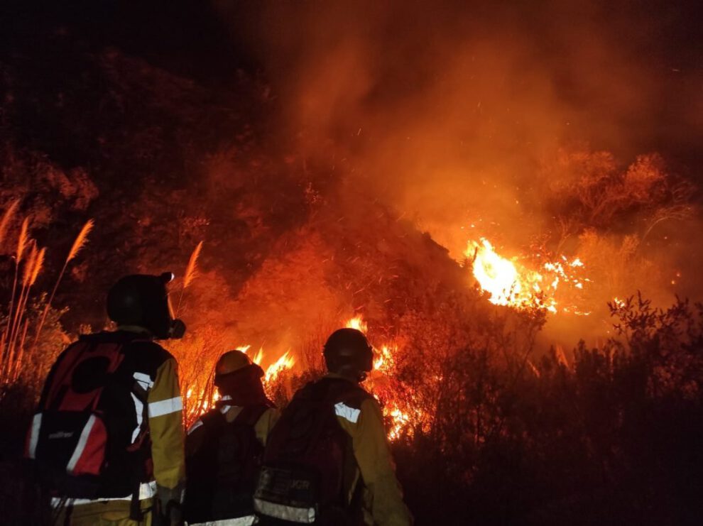 Incendio en Chocaya Cochabamba