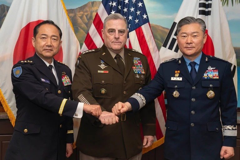 Amenazas de Corea del Norte y la cooperación entre Estados Unidos, Japón y Corea del Sur