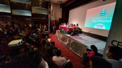 Censo de Población y Vivienda en La Paz