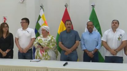 Diálogo por el Censo con autoridades cruceñas y gubernamentales