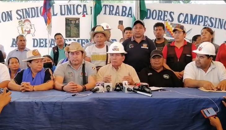 Paro indefinido en Santa Cruz por sectores afines al MAS