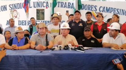 Paro indefinido en Santa Cruz por sectores afines al MAS