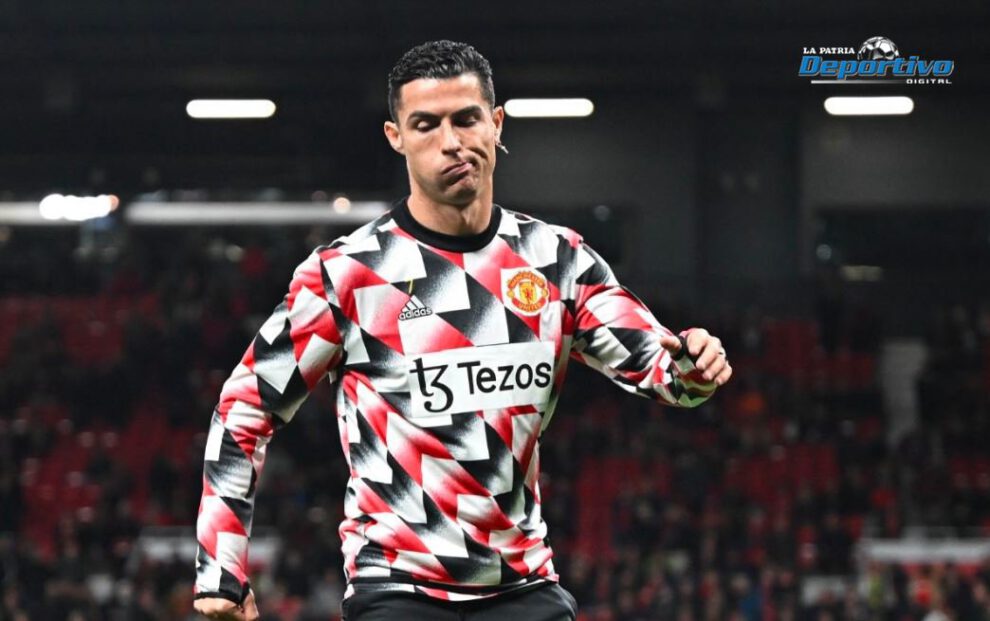 Cristiano Ronaldo dejando el Manchester United