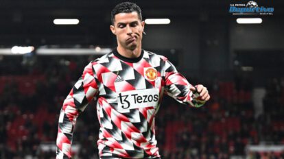 Cristiano Ronaldo dejando el Manchester United