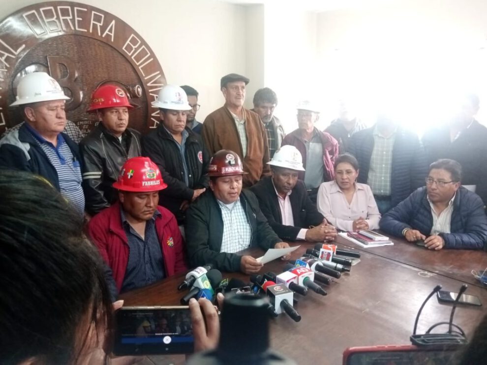 Censo de Población y Vivienda convocado por la COB