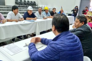 Reunión de Presidente Luis Arce con el Pacto de Unidad