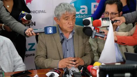Censo en La Paz con Iván Arias en conferencia de prensa