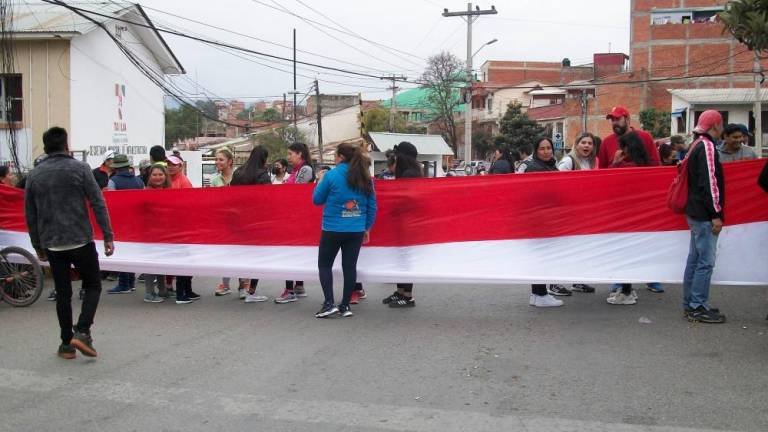 paro cívico en Tarija